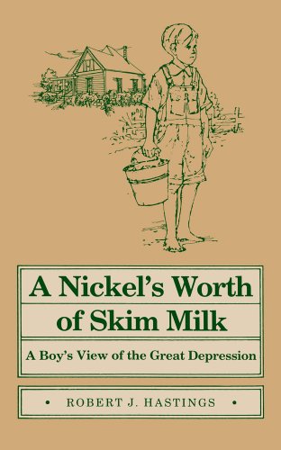 9780809313051: A Nickel's Worth of Skim Milk: A Boy's View of the Great Depression (Shawnee Books)