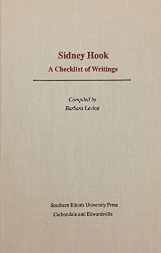 Beispielbild fr Sidney Hook: A Checklist of Writings. zum Verkauf von Henry Hollander, Bookseller