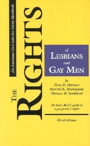 Beispielbild fr The Rights of Lesbians and Gay Men, Third Edition : The Basic ACLU Guide to a Gay Person's Rights zum Verkauf von Better World Books