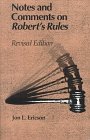 Stock image for Notes and Comments on Robert's Rules, Revised Edition for sale by HPB-Ruby