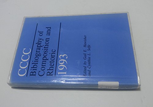 Stock image for CCCC Bibliography of Composition and Rhetoric 1993 for sale by Bookmonger.Ltd