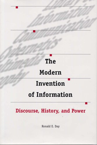 Beispielbild fr The Modern Invention of Information: Discourse, History, and Power zum Verkauf von HPB Inc.