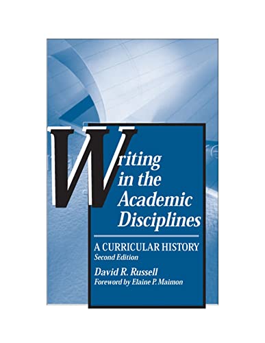 Imagen de archivo de Writing in the Academic Disciplines, Second Edition: A Curricular History a la venta por SecondSale