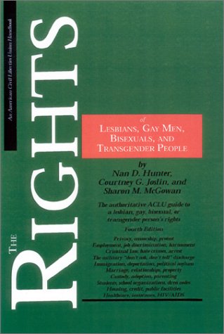 Stock image for The Rights of Lesbians, Gay Men, Bisexuals, and Transgender People for sale by Better World Books