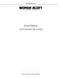 Beispielbild fr Women Aloft zum Verkauf von Better World Books