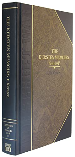 Imagen de archivo de The Kersten Memoirs, 1940-1945 (Classics of World War II. the Secret War) a la venta por Books of the Smoky Mountains