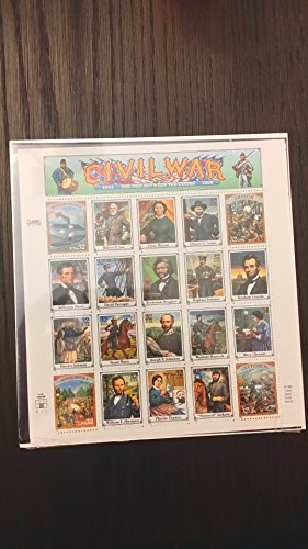 Imagen de archivo de The Civil War 1861-1865: A Collection of U.S. Commemorative Stamps a la venta por HPB-Diamond