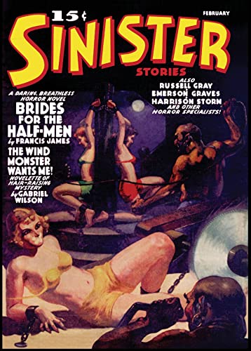 Imagen de archivo de SINISTER STORIES VOL.1, NO.1, BRIDES FOR THE HALF-MEN, THE WIND MONSTER WANTS ME! a la venta por Cape Cod Booksellers