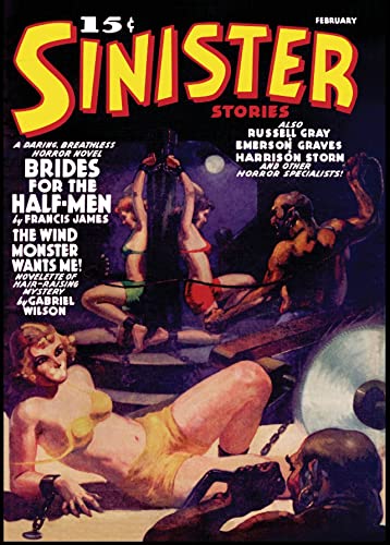 Stock image for SINISTER STORIES VOL.1, NO.1, BRIDES FOR THE HALF-MEN, THE WIND MONSTER WANTS ME! for sale by Cape Cod Booksellers