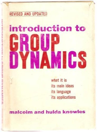 9780809618507: Introduction to group dynamics