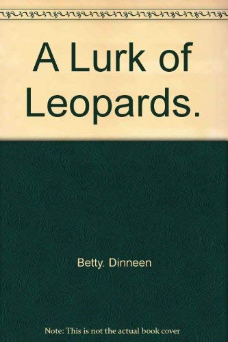Imagen de archivo de A Lurk of Leopards a la venta por Virginia Martin, aka bookwitch