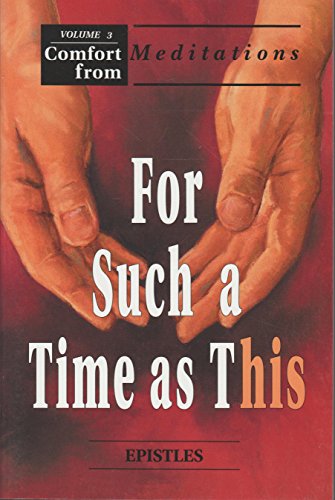 Stock image for For Such a Time As This for sale by Better World Books