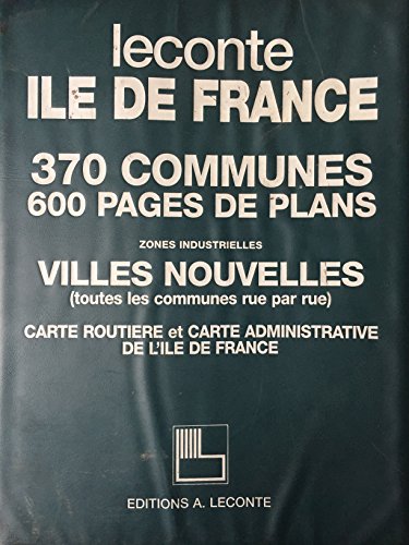 Beispielbild fr leconte 423 ile de france zum Verkauf von Chapitre.com : livres et presse ancienne