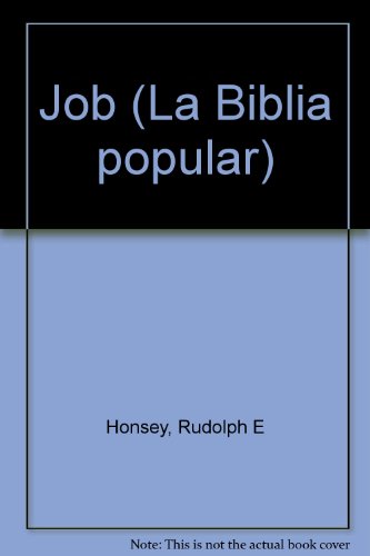 9780810005891: Job (La Biblia popular) [Unbekannter Einband] by