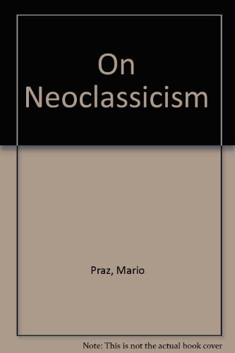 Stock image for On Neoclassicism for sale by Book Trader Cafe, LLC