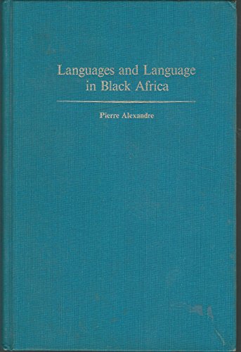 9780810103559: Languages and language in Black Africa