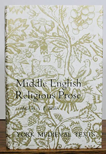 Stock image for Middle English Religious Prose for sale by Better World Books