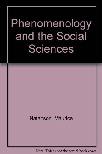 9780810104020: Phenomenology and the Social Sciences