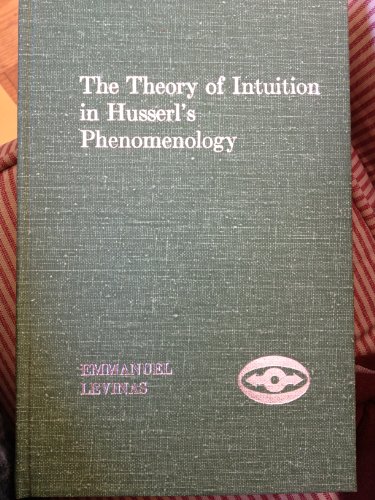 9780810104136: The Theory of Intuition in Husserl's Phenomenology (Studies in Phenomenology and Existential Philosophy)
