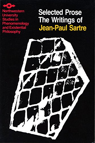 Writings of Jean-Paul Sartre Vol. I.