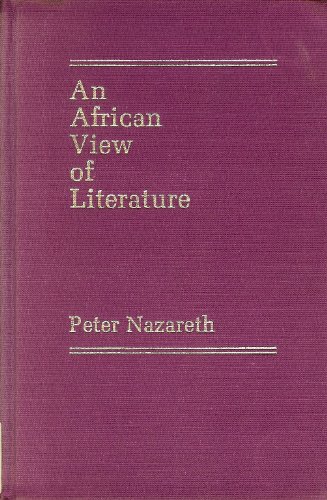 Stock image for An African View of Literature for sale by Better World Books