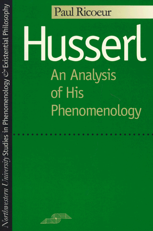 Stock image for Husserl: An Analysis of His Phenomenology (Studies in Phenomenology and Existential Philosophy) for sale by Books of the Smoky Mountains