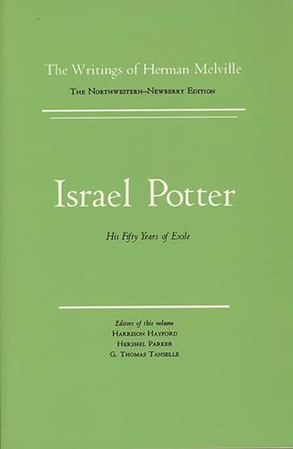 9780810105539: Israel Potter (Writings of Herman Melville): His Fifty Years of Exile, Volume Eight, Scholarly Edition