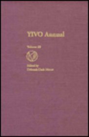 Beispielbild fr YIVO Annual Volume 23. zum Verkauf von Henry Hollander, Bookseller