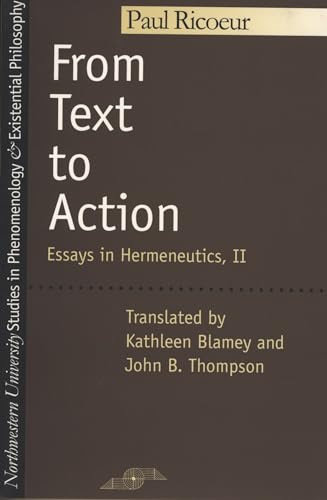 9780810109780: From Text to Action