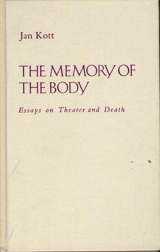 9780810110199: Memory of the Body: Essays on Theater and Death