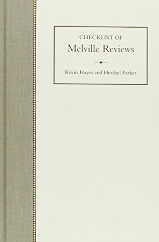 9780810110281: Checklist of Melville Reviews