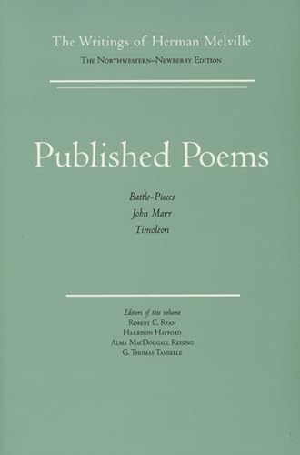 Beispielbild fr Published Poems: The Writings of Herman Melville Vol. 11 zum Verkauf von Revaluation Books