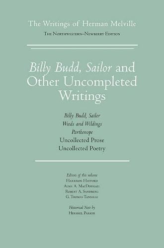 9780810111141: Billy Budd, Sailor and Other Uncompleted Writings: The Writings of Herman Melville (11)