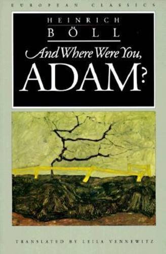 9780810111646: And Where Were You, Adam (European Classics)