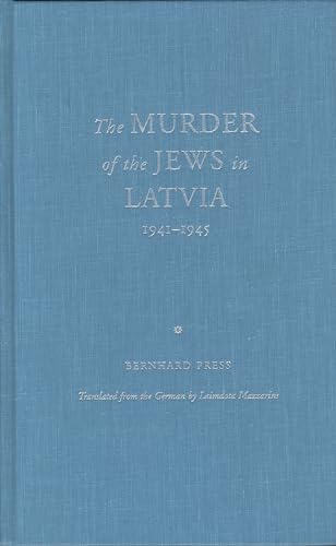 9780810117280: The Murder of the Jews in Latvia 1941-1945 (Jewish Lives)