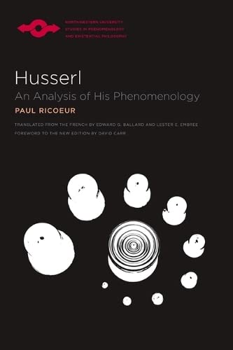 Beispielbild fr Husserl : An Analysis of His Phenomenology zum Verkauf von Better World Books