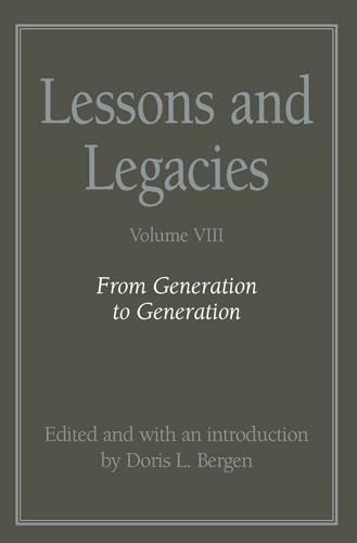 9780810125391: Lessons and Legacies v. 8; From Generation to Generation: 08 (Lessons & Legacies)