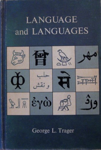 Stock image for Language and languages (Chandler publications in anthropology and sociology) for sale by Wonder Book