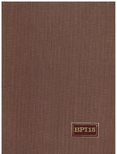 Beispielbild fr Bookman's Price Index: A Guide to the Values of Rare and Other Out-of-Print Books, Volume 15 (BPI 15) zum Verkauf von UHR Books