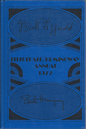 Imagen de archivo de Fitzgerald-Hemingway Annual 1977-78 a la venta por Better World Books