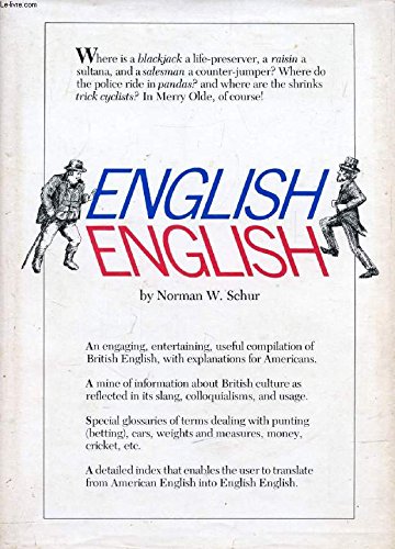 English English (9780810310964) by Schur, Norman W.