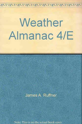 Beispielbild fr Weather Almanac 4/E (Weather Almanac) zum Verkauf von Basement Seller 101