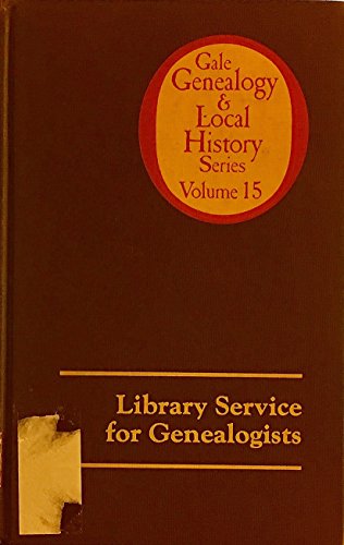 Beispielbild fr LIBRARY SERVICE FOR GENEALOGISTS zum Verkauf von John K King Used & Rare Books