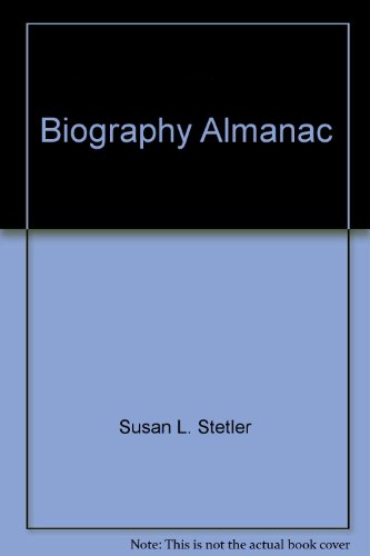 9780810316348: Biography Almanac, 2nd Edition (2 Volumes Set)