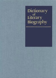 Stock image for Dictionary of Literary Biography: British Poets 1880-1914, vol 19 for sale by FOLCHATT