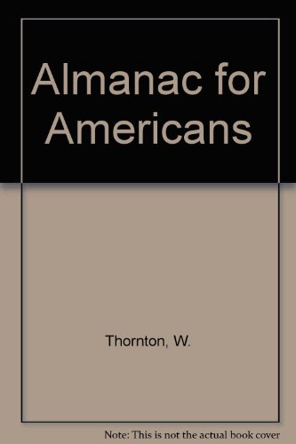 Stock image for ALMANAC FOR AMERICANS for sale by John K King Used & Rare Books
