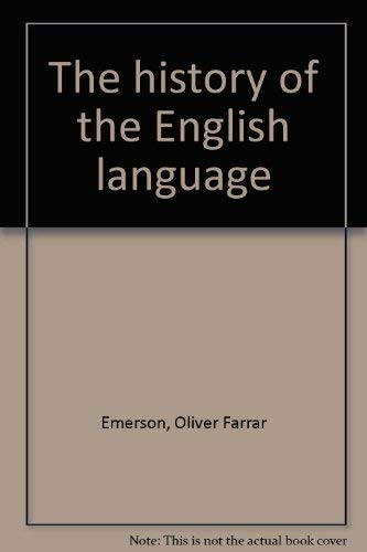The History of the English Language.