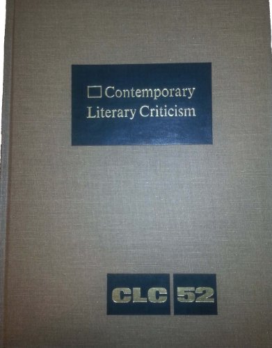 Stock image for Contemporary Literary Criticism for sale by Better World Books