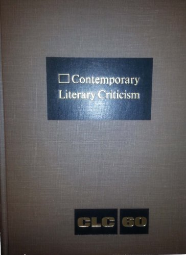 Stock image for Contemporary Literary Criticism for sale by Better World Books