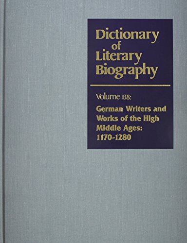 Stock image for Dictionary of Literary Biography for sale by Better World Books